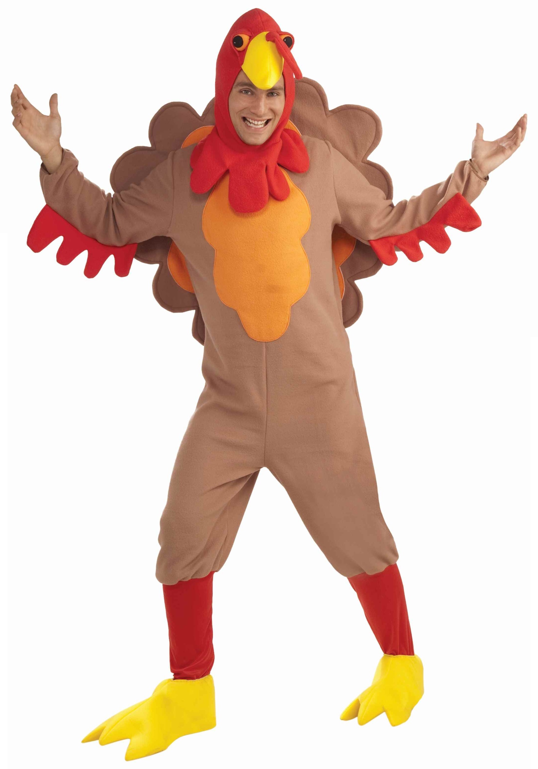 Plus Size Fleece Turkey Costume - Halloween Costume Ideas 2022.