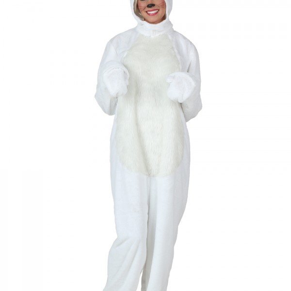 sexy white bunny costume