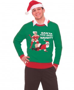 Santa Has Been Naughty Christmas Sweater