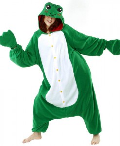 BCozy Frog Adult Costume