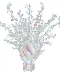 Opalescent Foil Star Gleam 'N Burst Centerpiece