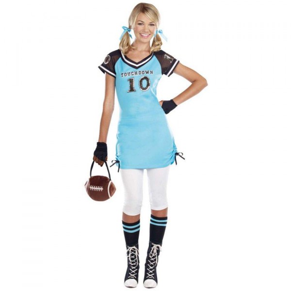 Football Touchdown Cutie Teen Costume - Halloween Costume Ideas 2023