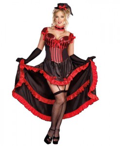 Can-Can in Paris Adult Plus Costume