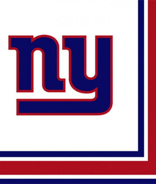 New York Giants Napkins, 16 ct