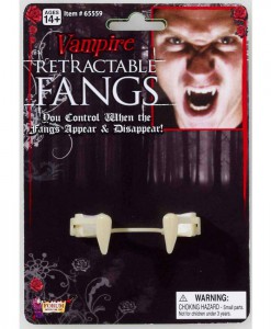 Retractable Vampire Fangs Adult