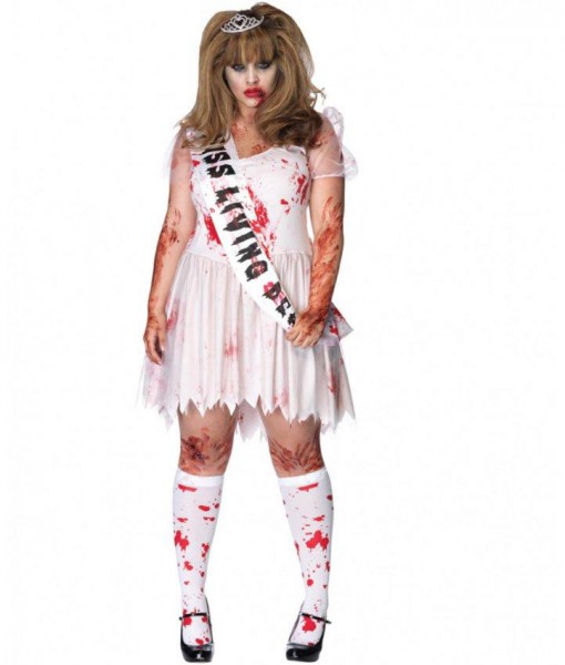 miss living dead costume