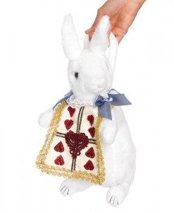 Wonderland Rabbit Plush Purse