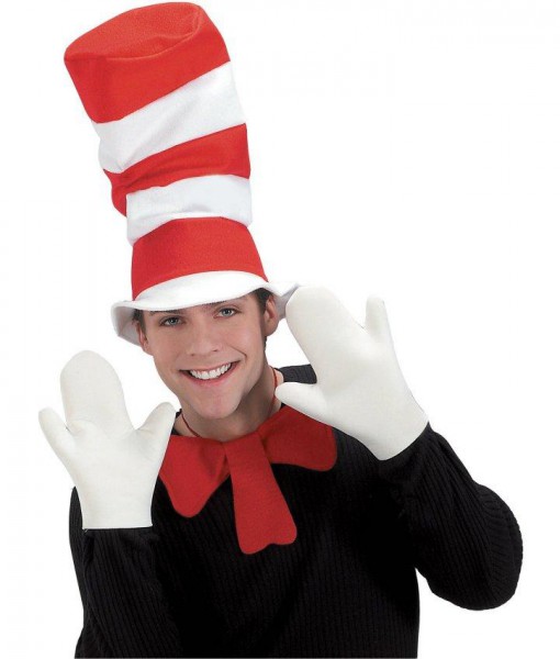 Dr. Seuss The Cat in the Hat Movie - The Cat in the Hat Mitts (Adult ...