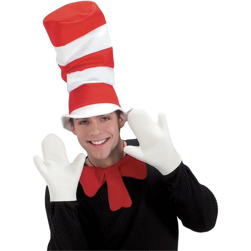 Dr. Seuss The Cat in the Hat Movie - The Cat in the Hat Mitts (Adult ...