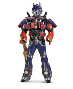 Transformers 3 Dark Of The Moon Movie - Optimus Prime 3D Theatrical W/ Vacuform Adult Costume