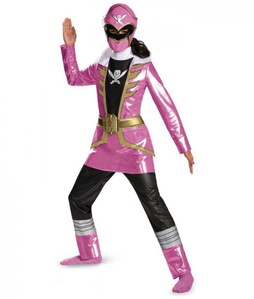 Power Ranger Super Megaforce Deluxe Pink Ranger Girls Costume