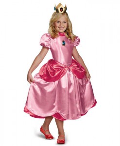 Super Mario Brothers Deluxe Princess Peach Costume