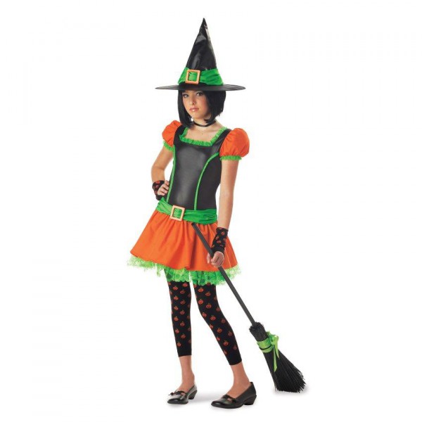 Sassy Pumpkin Witch Tween Costume - Halloween Costume Ideas 2023