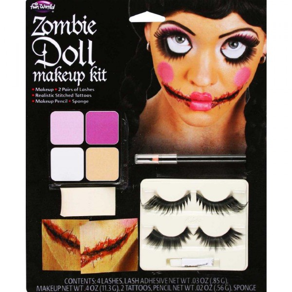 paper doll makeup kit