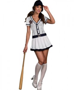 Grand Slam Costume, Sexy Baseball Costume, Sexy Baseball Girl Costume, Sexy  Baseball Player Halloween Costume