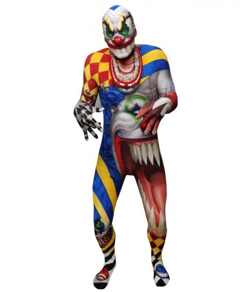 Monster Collection - Adult Creepy Clown Morphsuit