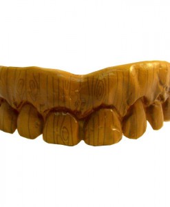 Fake Wooden Teeth