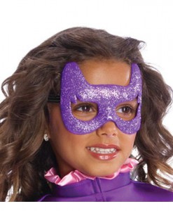 Batgirl Glitter Mask