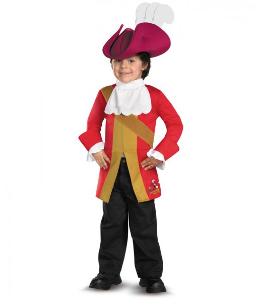 Disney Jake And The Neverland Pirates Captain Hook Toddler / Child Costume