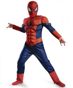 Ultimate Spider-Man Muscle Light Up Child Costume