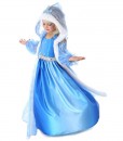 Snow Queen Girls Gown and Cape