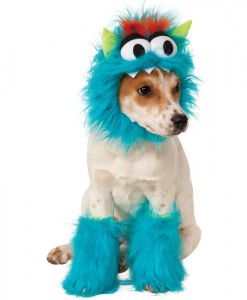 Blue Monster Pet Costume