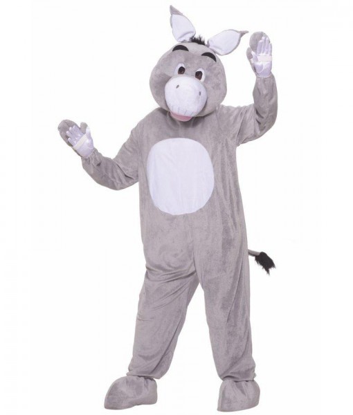 Donkey Plush Adult Costume - Halloween Costume Ideas 2023