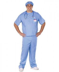 Doctor Scrubs - Adult Plus Costume