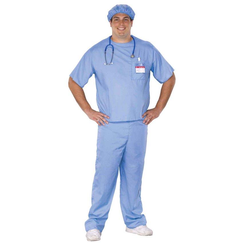 Doctor Scrubs - Adult Plus Costume - Halloween Costume Ideas 2021