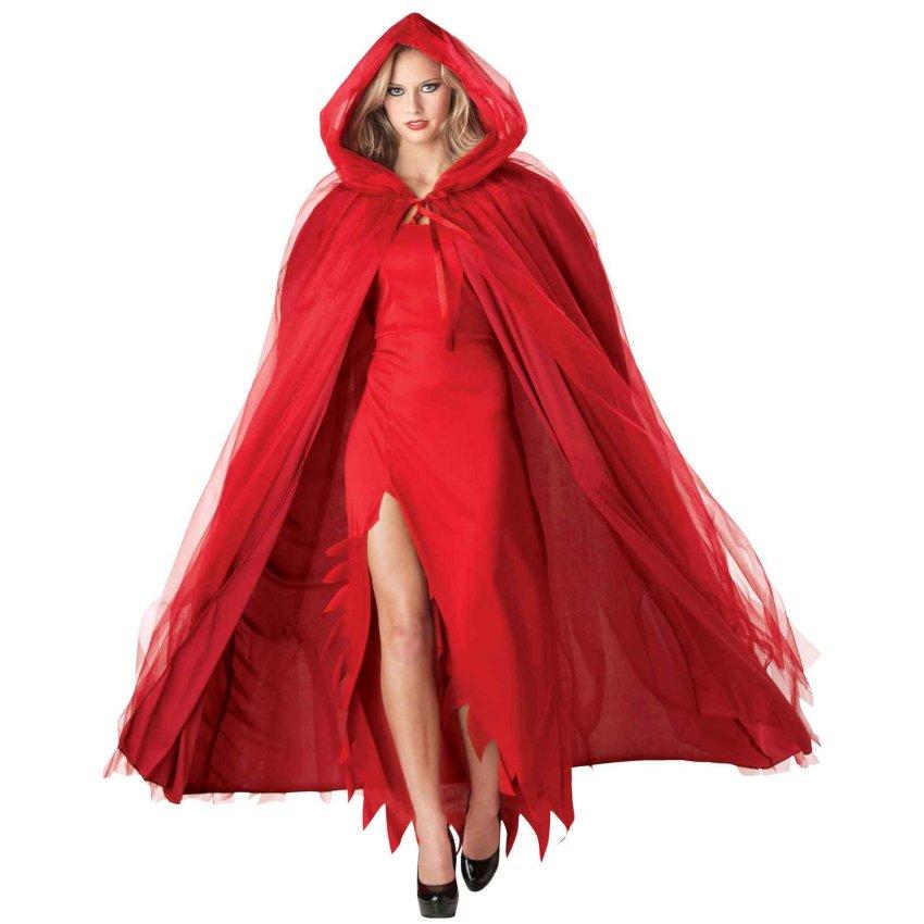Devilish Red Adult Costume Cape - Halloween Costume Ideas 2019