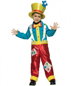 Clown Boy Child Costume