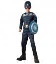 Captain America Winter Soldier - 2-1 Reversible Stealth/ Retro Captain America Child Costume