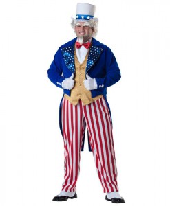 Uncle Sam Elite Collection Adult Plus Costume