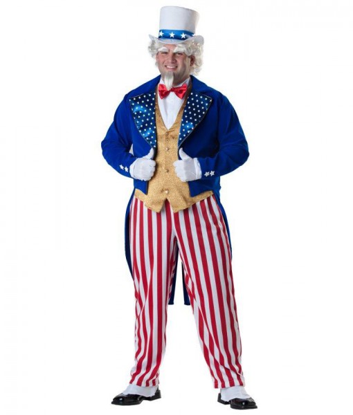 Uncle Sam Elite Collection Adult Plus Costume