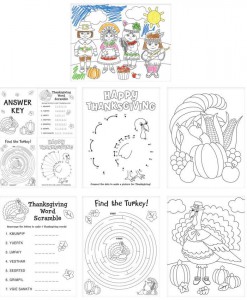 Thanksgiving Activity Sheets (30)