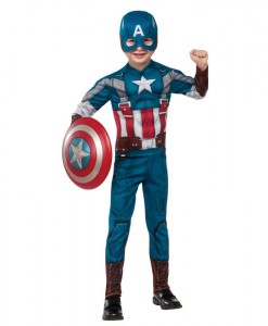 Captain America The Winter Soldier Deluxe Retro Child Costume