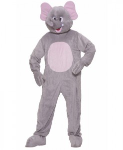 Elephant Plush Adult Costume