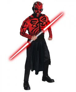 Star Wars Darth Maul Deluxe Muscle Chest Adult Costume