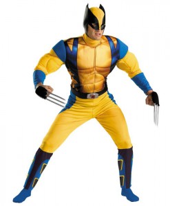 Wolverine Muscle Teen Costume