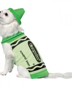 Crayola Green Crayon Pet Costume