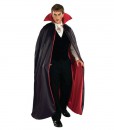 Reversible Deluxe Lined Vampire Cape (Red/Black)