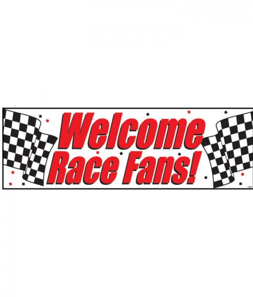 5' Race Fans Giant Banner