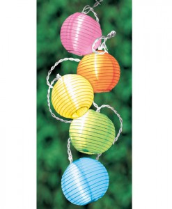 Round Lantern String Lights