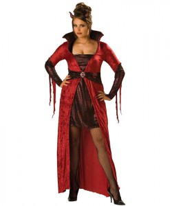 Seductive Devil Adult Plus Costume
