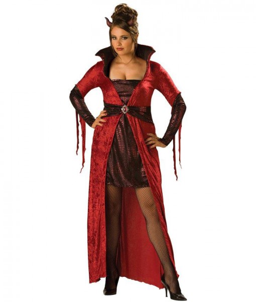 Seductive Devil Adult Plus Costume