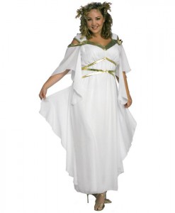 Roman Goddess Adult Plus Costume