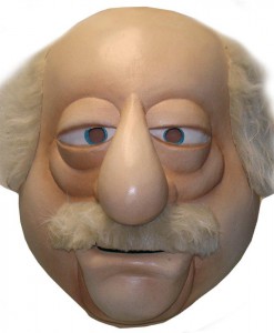 The Muppets Waldorf Overhead Latex Mask