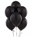 Black Latex Balloons (6 count)