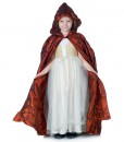 Red Pintuck Cape (Child)