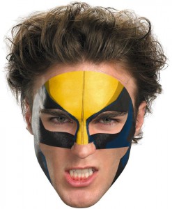 Wolverine Face Tattoo